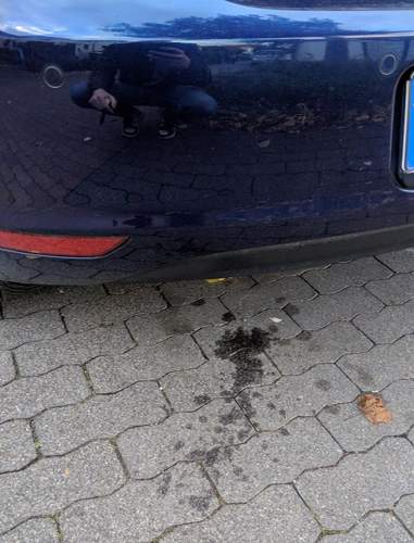 Golf 6 Flüssigkeit aus dem Auspuff