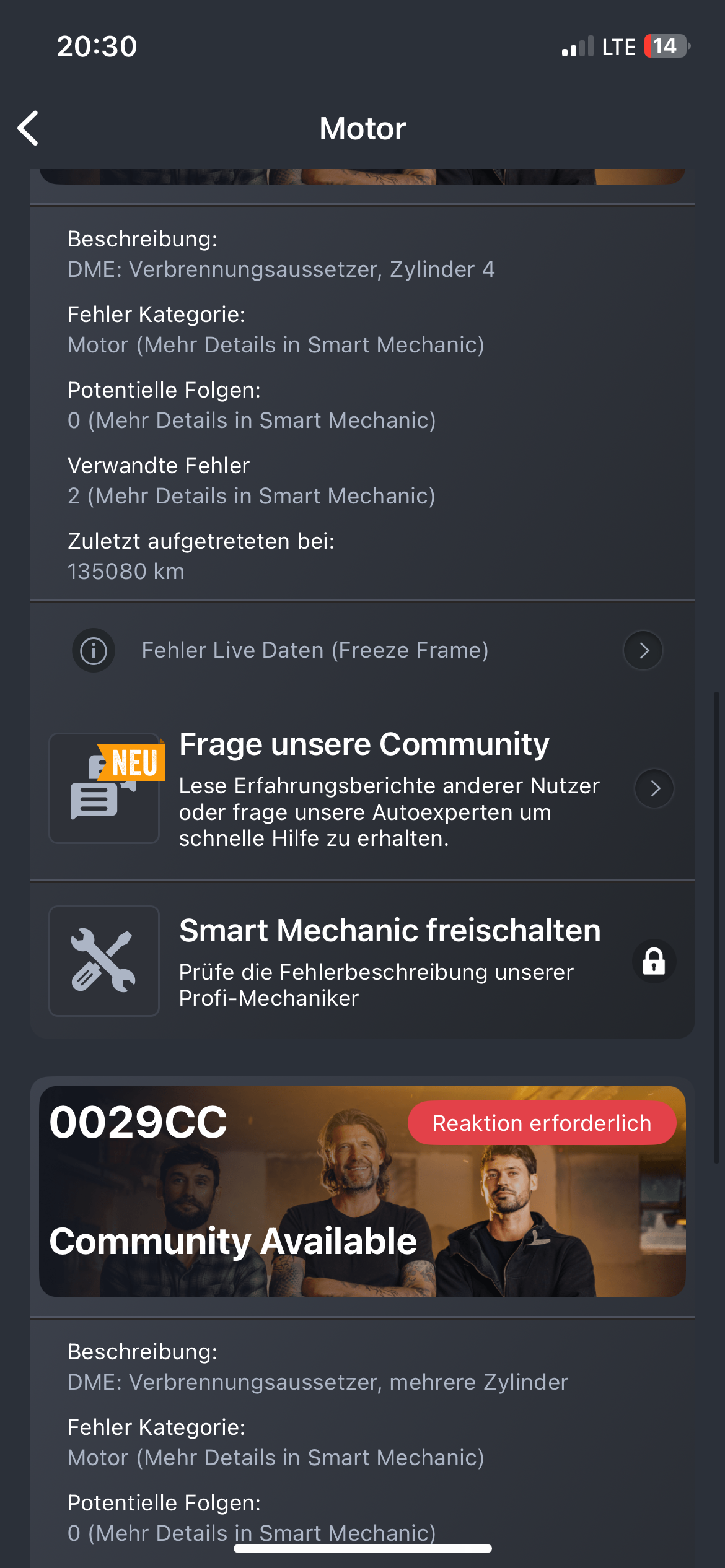 Verbrennungsaussetzer