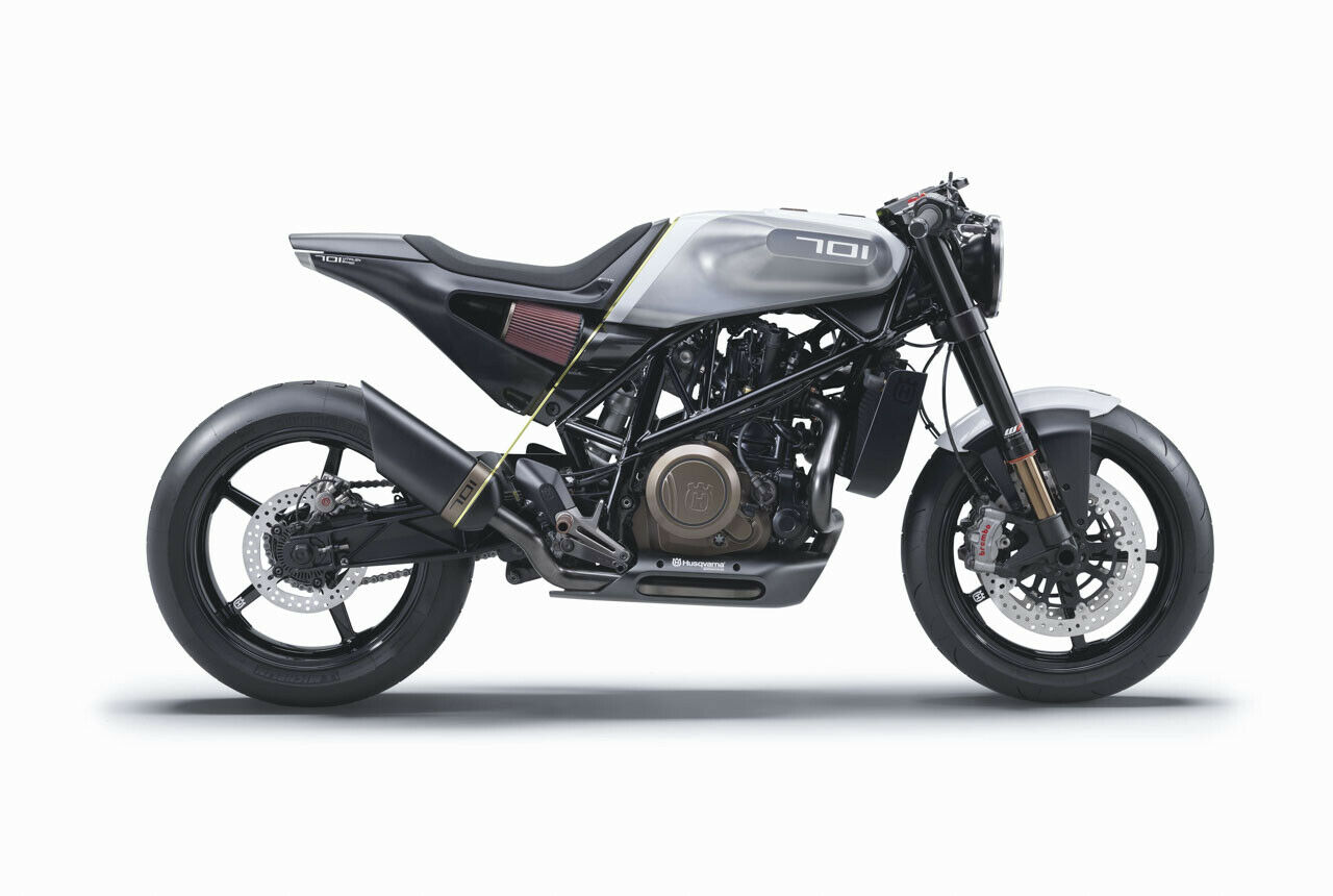 Mit der Husqvarna Vitpilen 701 kommt 2018 ein Naked-Bike mit ganz spezieller Optik