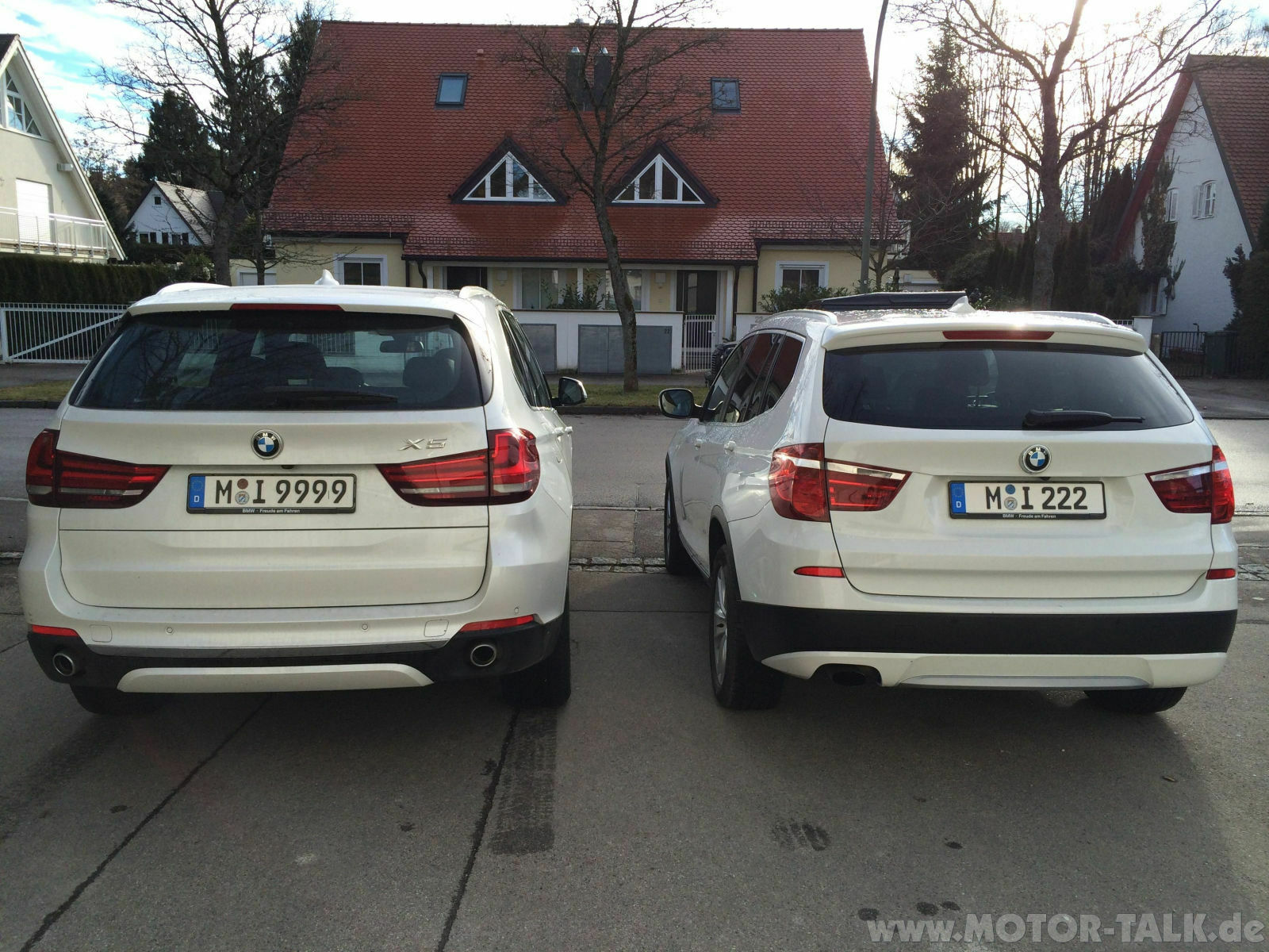Vergleichstest BMW X3 2.0d (F25) vs. X5 3.0d (F15) - Achtung langer Text!