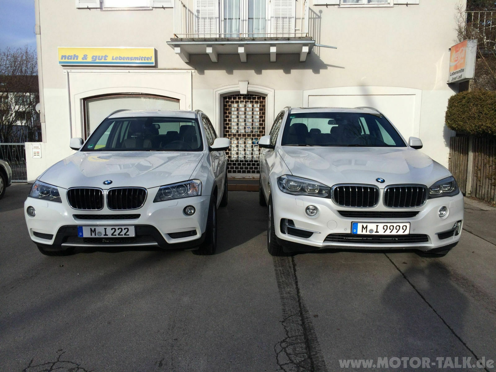 Vergleichstest BMW X3 2.0d (F25) vs. X5 3.0d (F15) - Achtung langer Text!