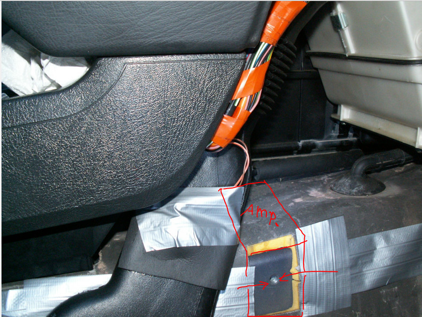 Verkabelung Lautsprecher Volvo 940