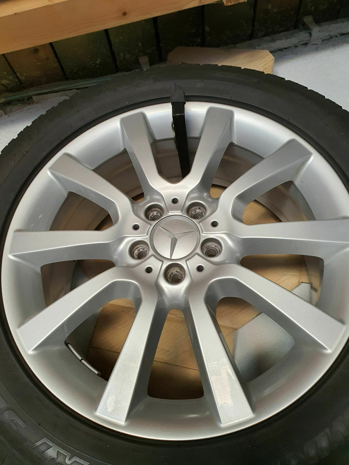 Verkaufe Original Mercedes M-Klasse W164 Alufelgen 8x19 ET 60 Teilenummer A1644017302