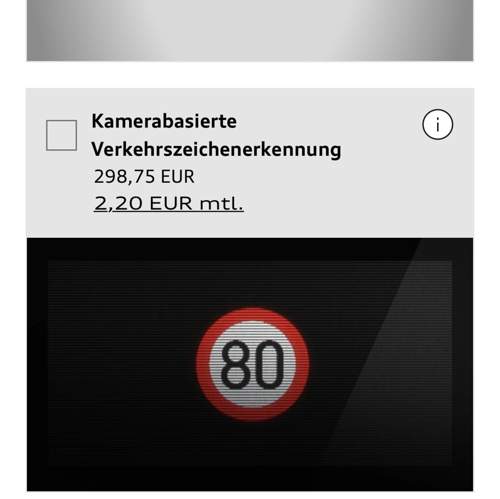 Verkehrszeichenerkennung