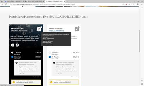 Screenshot vom Me Store