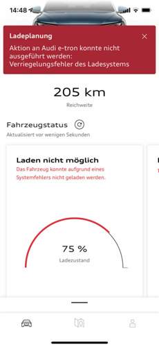 Fehler in der App
