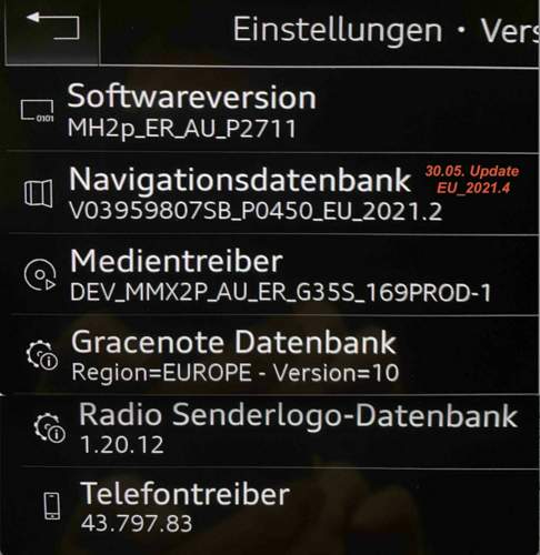 Software Versionen