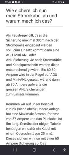 SICHERUNG
