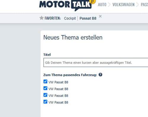Zum Thema passendes Fahrzeug