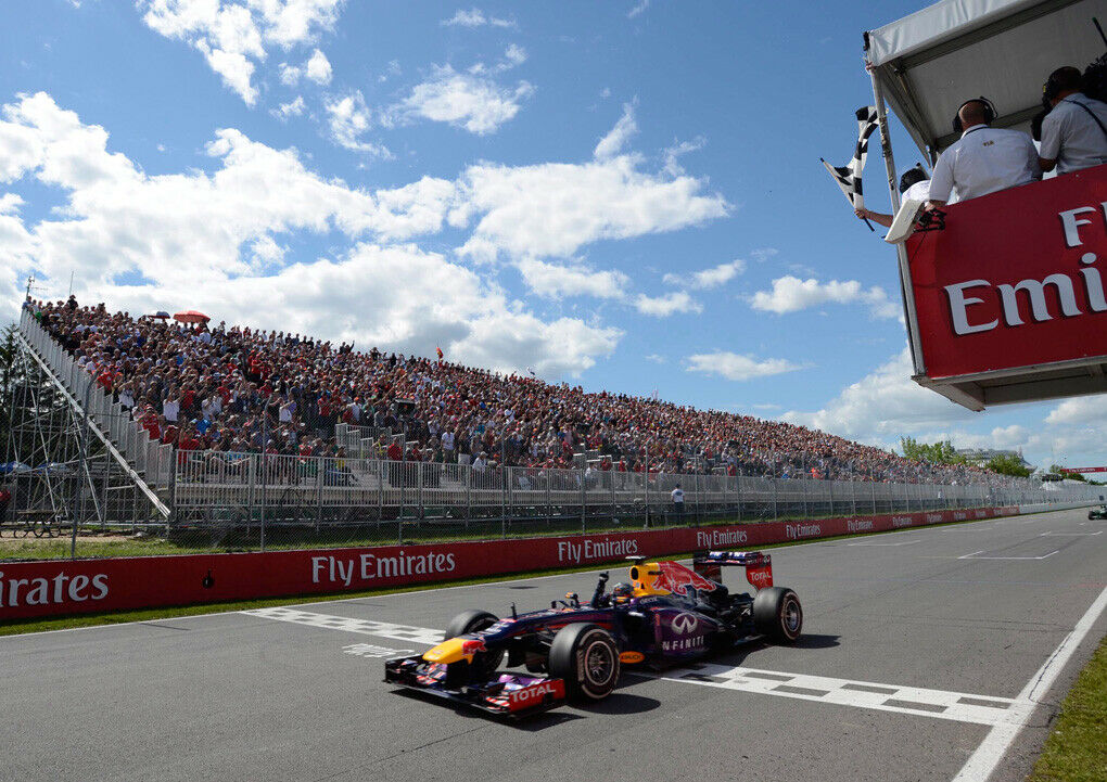 Zieldurchfahrt: Vettel gewann zum ersten Mal in Montréal