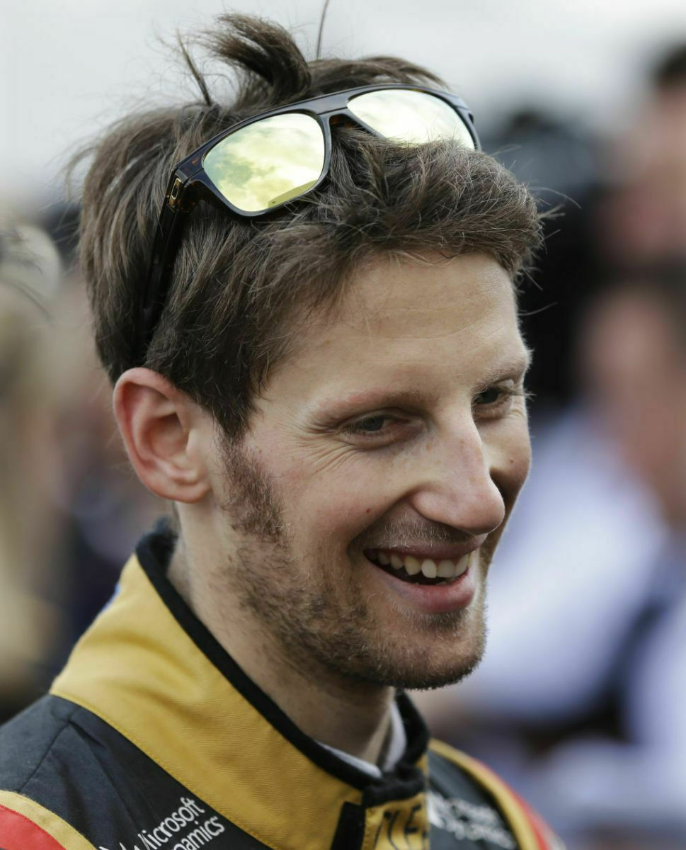 Romain Grosjean startet beim Rennen in Austin von Platz drei