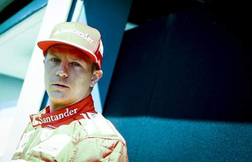 Kimi Räikkönen in Melbourne. Letztes Jahr gewann er hier