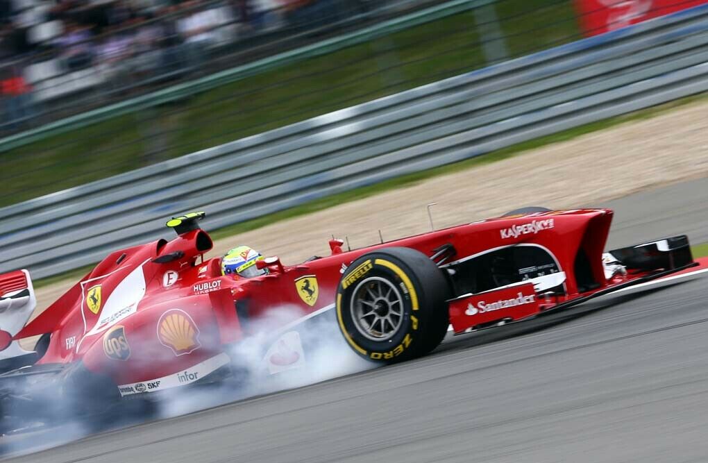Felipe Massa beim Training auf dem Nürburgring