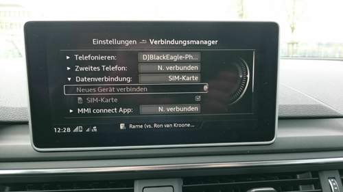 Verbindungsmanager - Datenverbindung