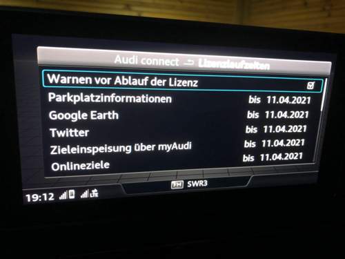 Lizenzlaufzeiten