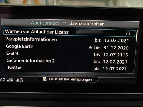 Lizenzlaufzeiten