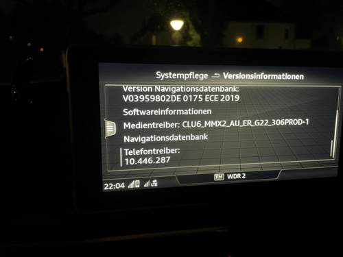 Audi A4 B9 MMI