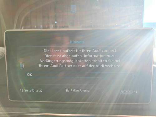 Fehlermeldung
