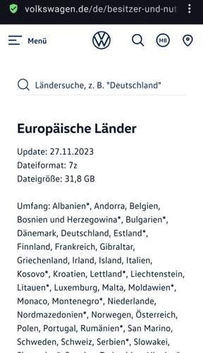 Kartenupdate 2