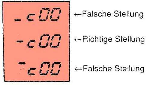 Display-Anzeige Werkstatt-Modus Tacho