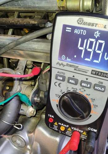 TP-Sensor in LL-Stellung