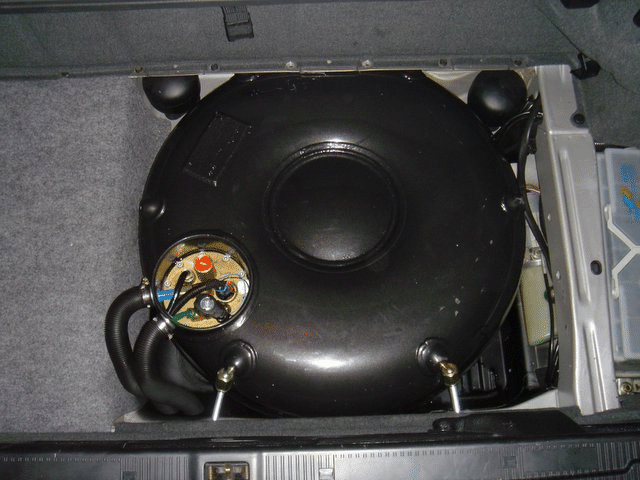 Vialle LPI mit 61l Tank brutto -> 44,5 l normal?