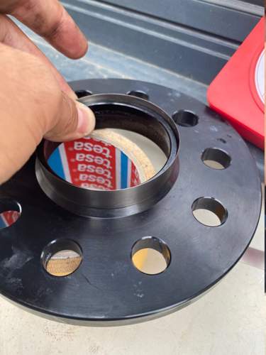 Spacer and gauge tape