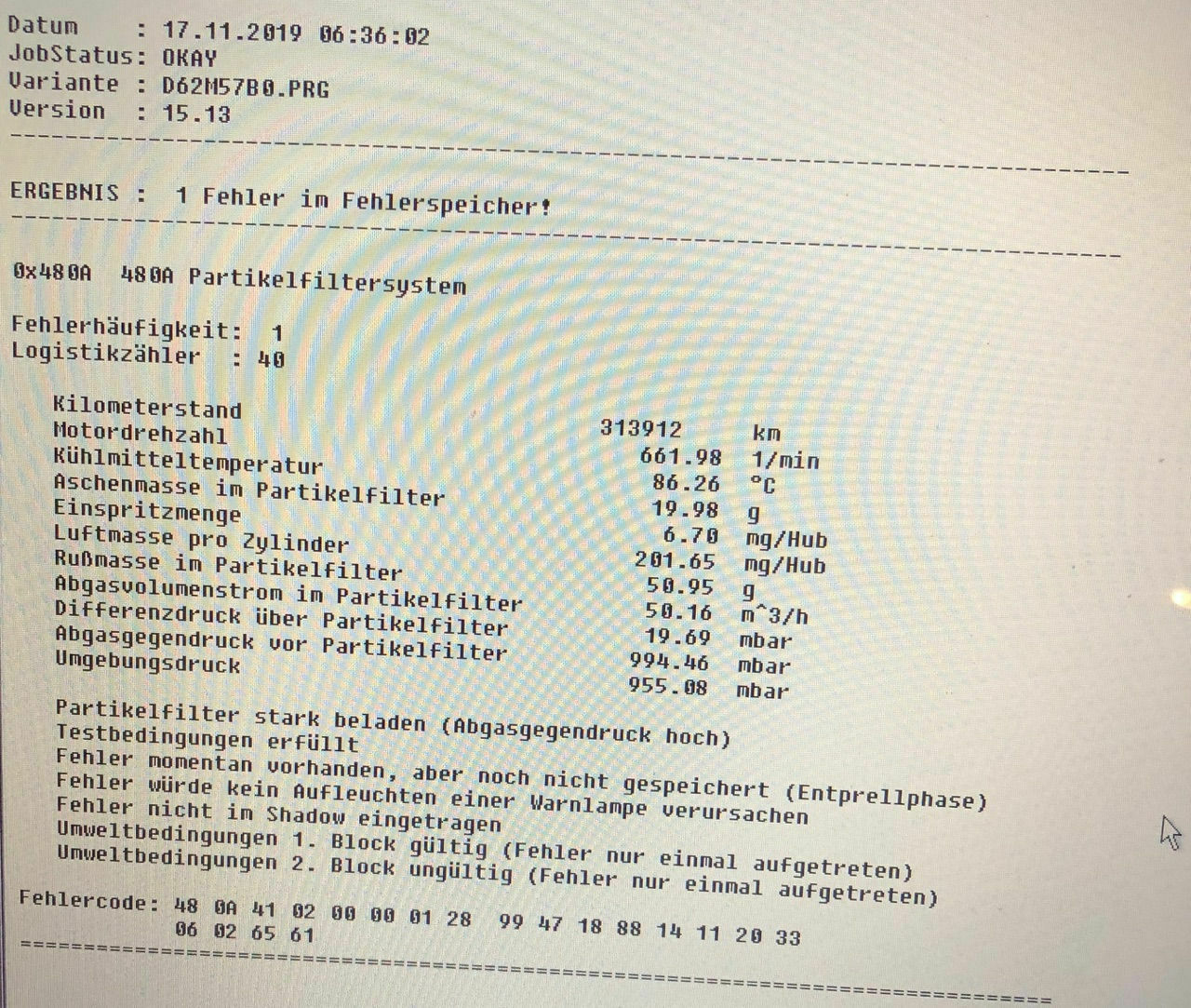 Vibrationen beim Bremsen 530 xd