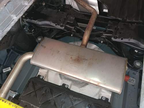 Defekter Endtopf Focus MK4 1.5EB