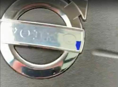 Volvoschriftzug Lenkrad