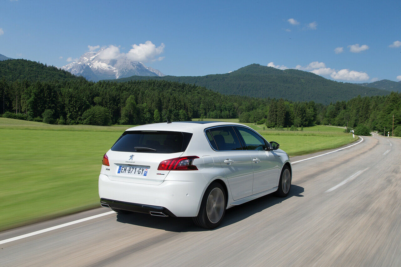 Dank eines neuen Partikelfilters erfüllt der 308 die neuen Euro-6c-Grenzwerte