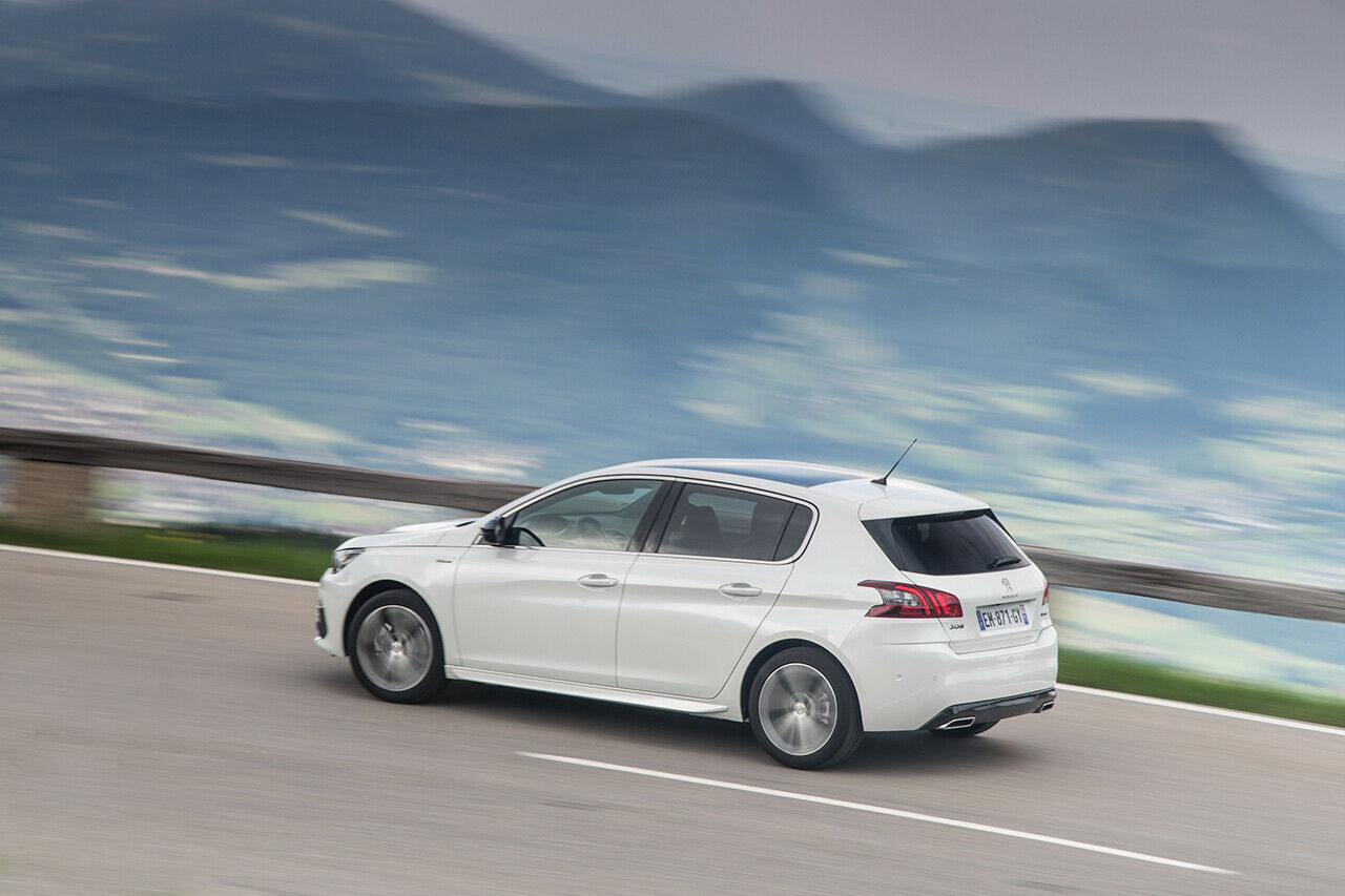 Der Peugeot 308 besitzt für die Kompaktklasse ein überdurchschnittlich gutes Sicherheitspaket