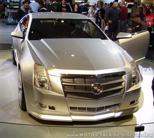 Markante Front beim CTS Coupe V8