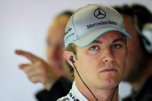 Beim Freitags-Training in Silverstone war Nico Rosberg der Schnellste