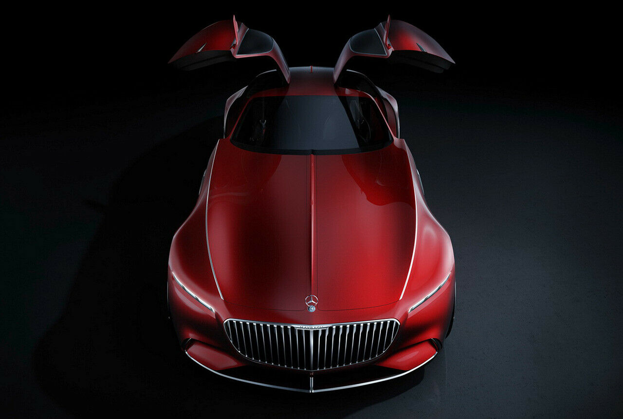 Flügeltüren, no less: Vision Mercedes-Maybach 6