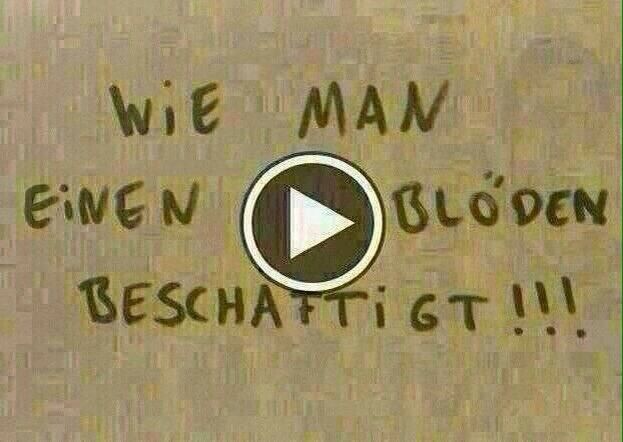 Vielleicht so: Ein Witzefred - um die Biker auf zu lockern