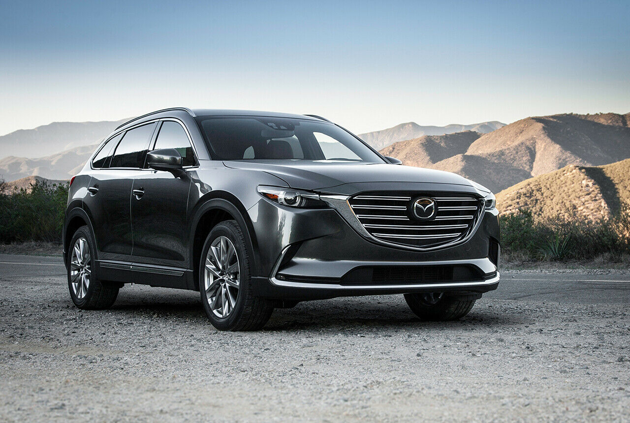 Im Mazda CX-9 steckt ein 2,5-Liter-Turbomotor. Das große SUV ist für den amerikanischen Markt vorgesehen. Eine Einführung in Deutschland ist nicht geplant