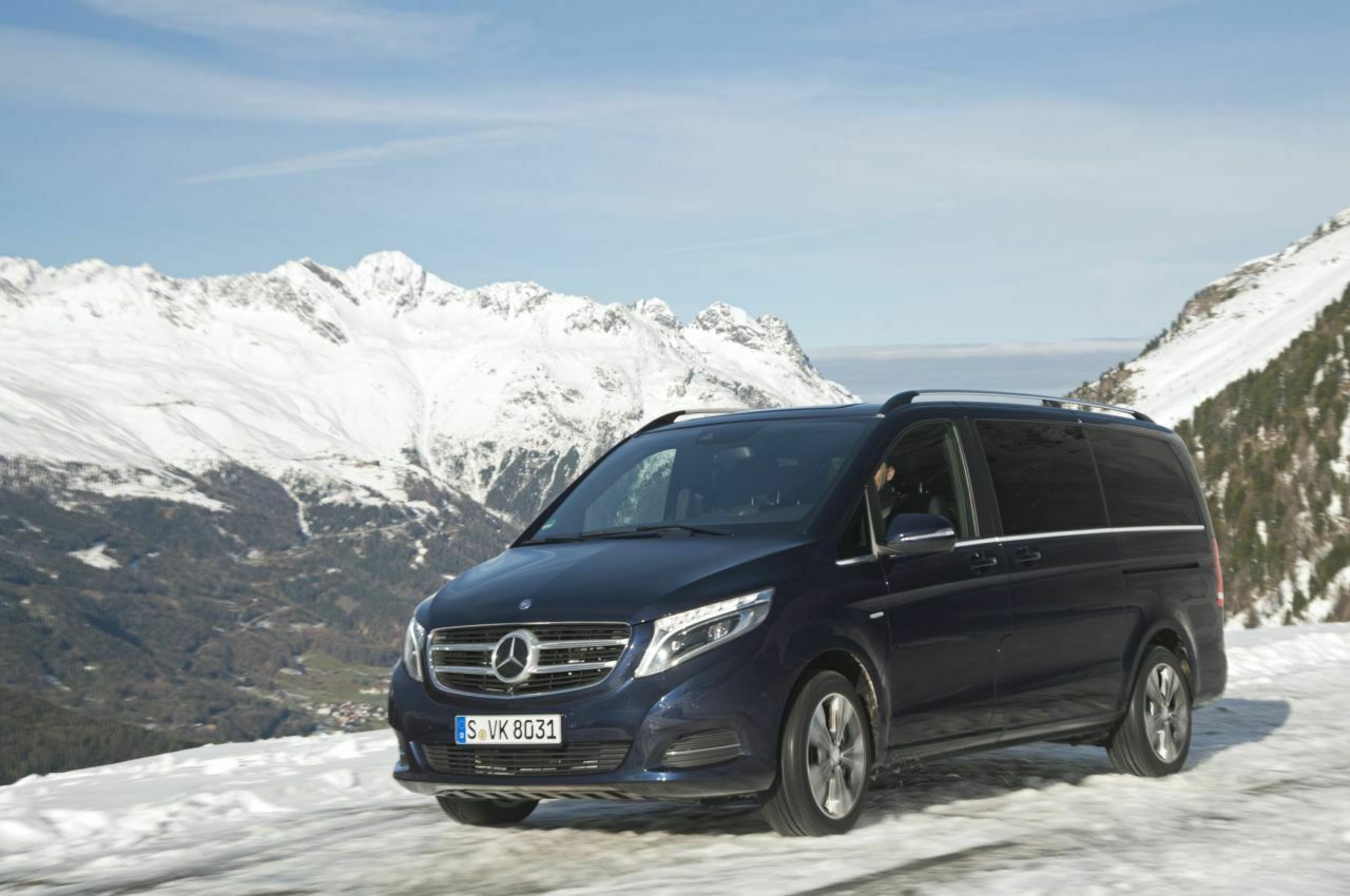 Mercedes-Benz V-Klasse mit Allradantrieb