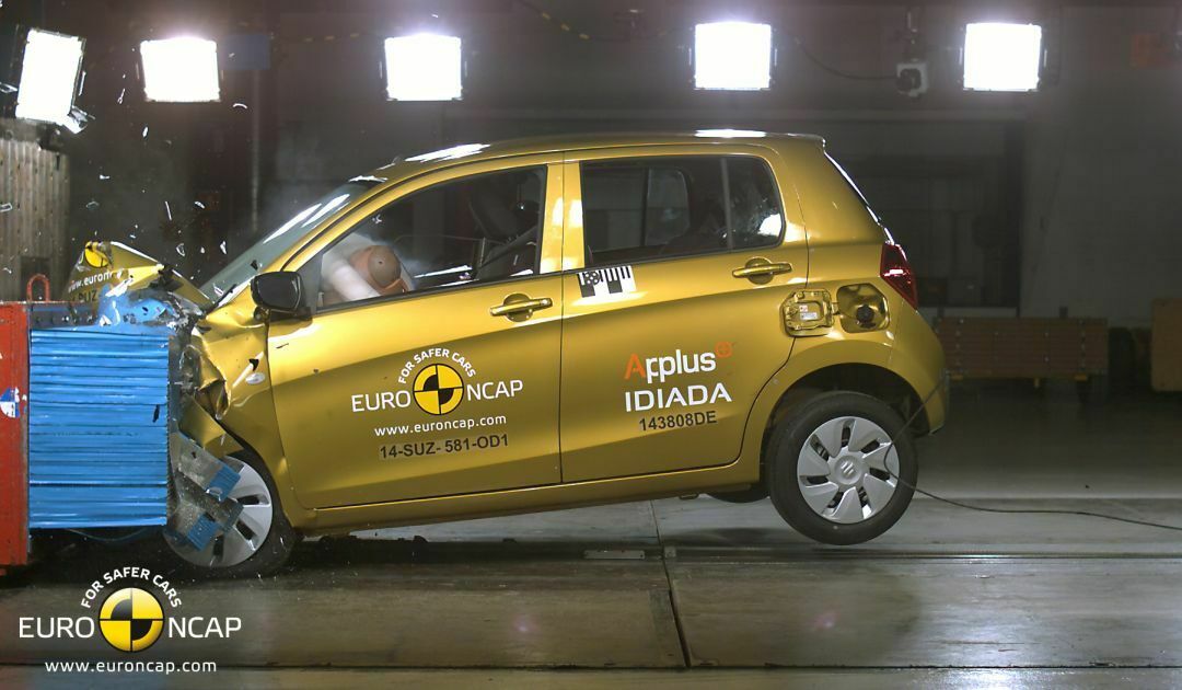 Für dem Suzuki Celerio gab es von Euro NCAP nur drei Sterne