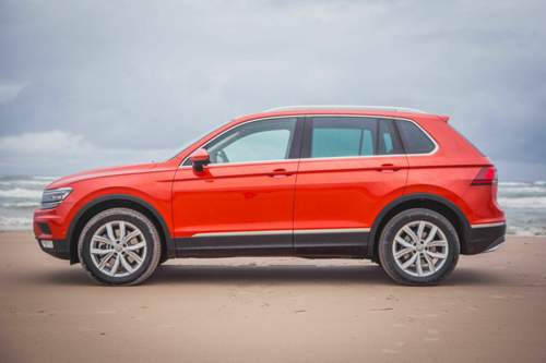 VW Tiguan mit 4,49 Metern Länge, eine verlängerte Version mit sieben Sitzen folgt