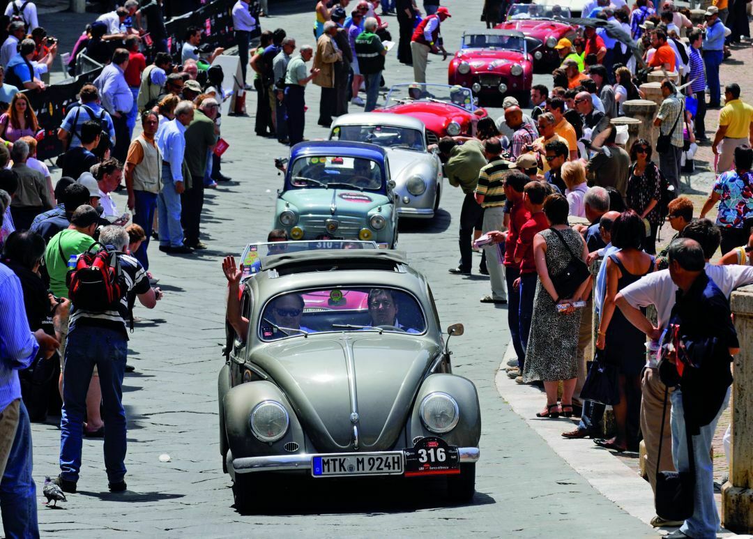 VW Käfer auf Mille Miglia