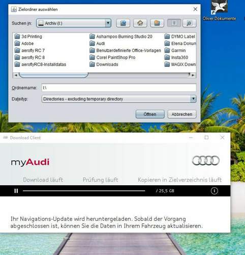 Updater nach Start