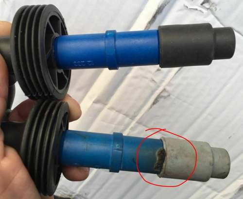 Schadhafter Zündstecker Volvo 850 2.0 L