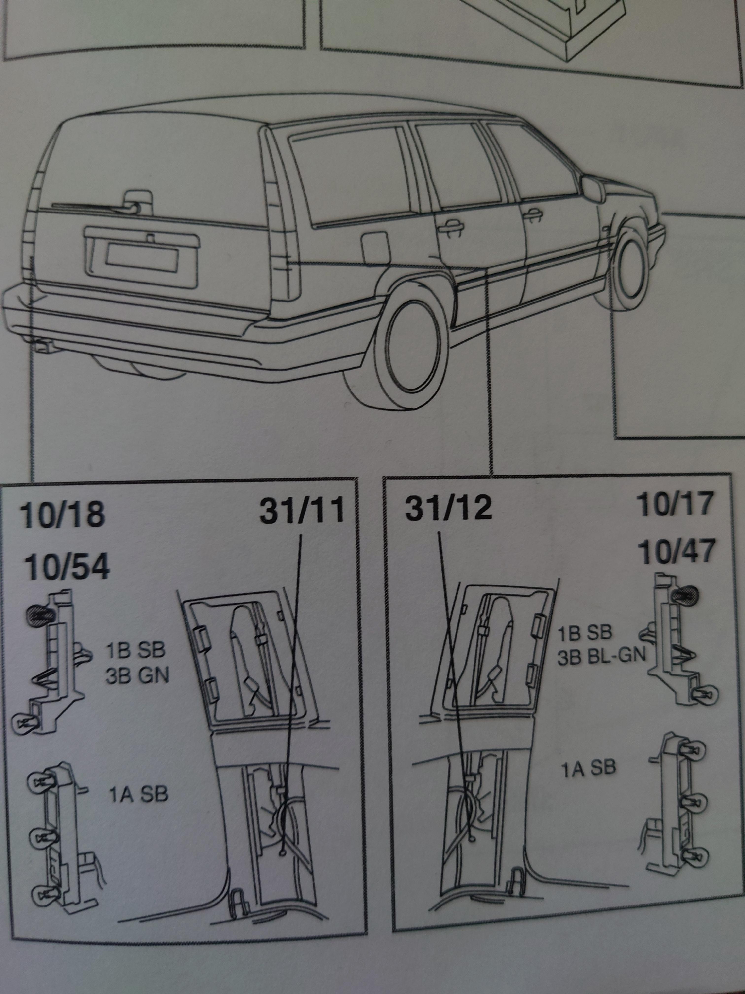 Volvo 850 Blinker Anhänger Wächter