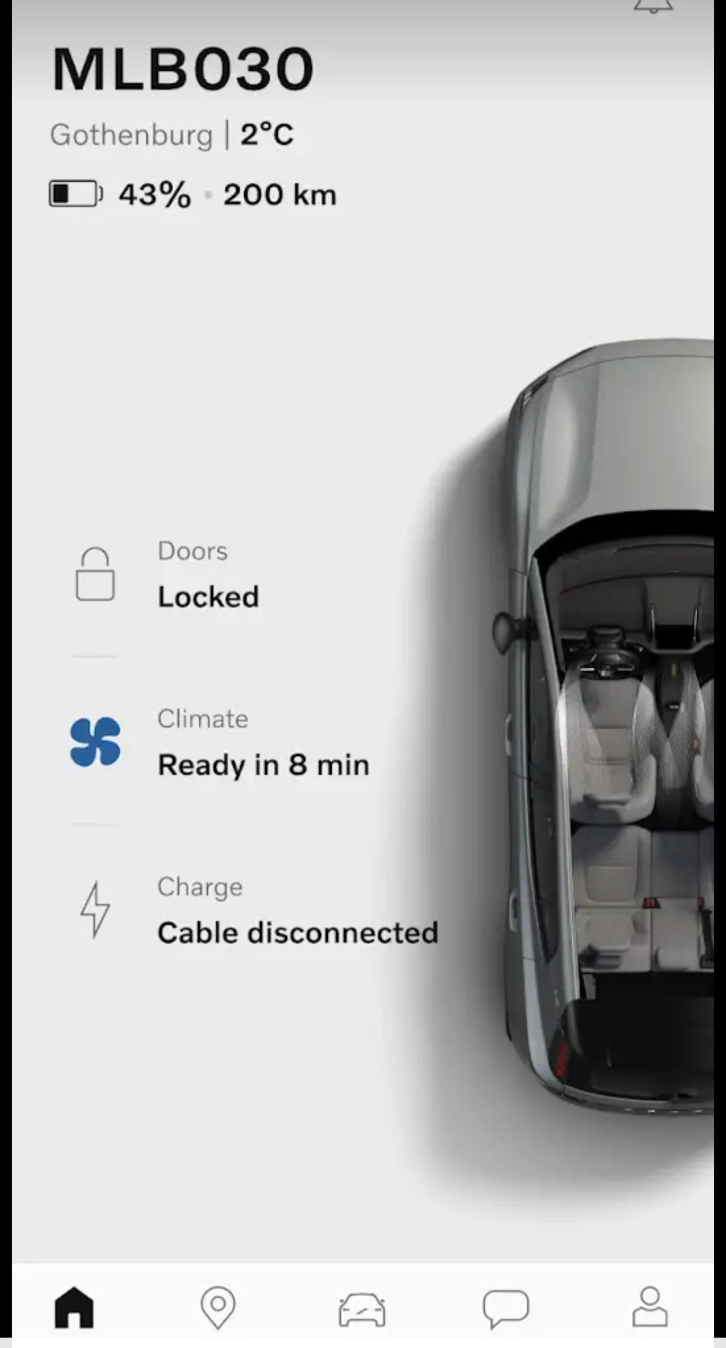 Volvo Cars App - Funktionen