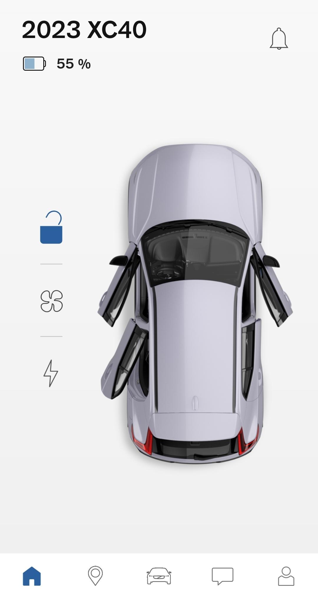 Volvo Cars App - Funktionen