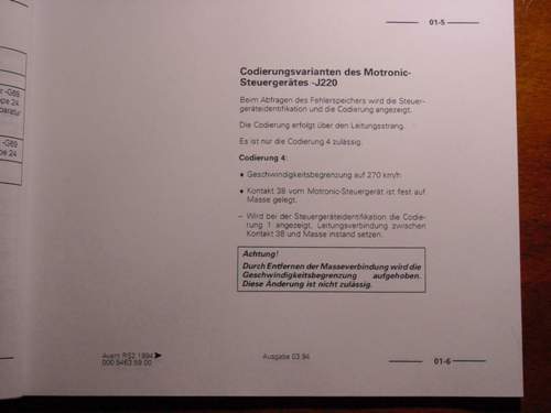 Audi Begrenzer