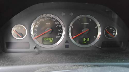 Motortemperaturanzeige