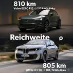 Volvo stellt den EX60 mit bis zu 810 WLTP-Kilometern vor: MOTOR-TALK-Vergleich