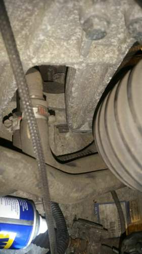 Obere Schraube Anlasser TDI